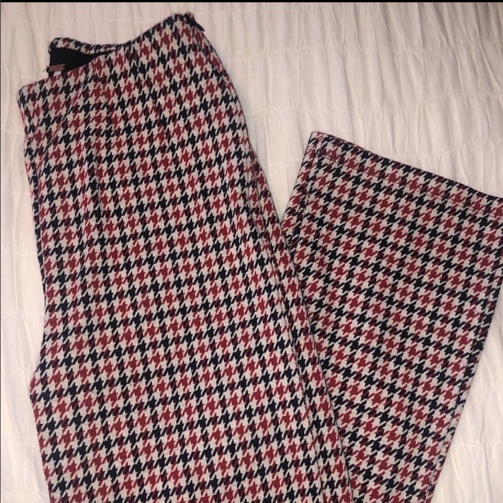 Free People Flare patterned pants